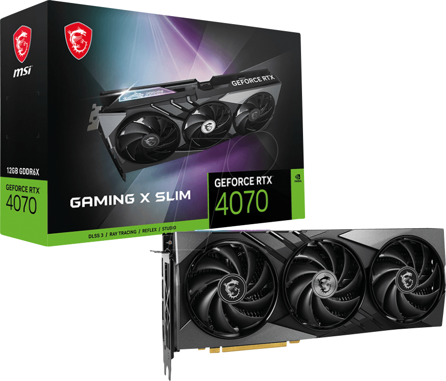 12GB MSI GeForce RTX 4070 Ti Suprim SE Aktiv PCIe 4.0 x16 (Retail)